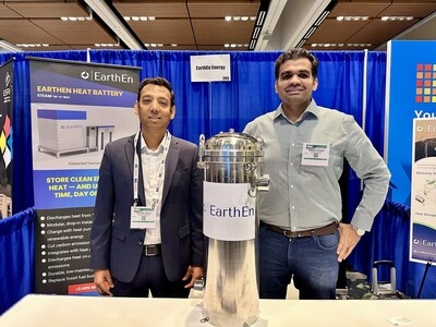 EarthEn Energy Launches Breakthrough Heat Battery at RE+ Storage to Decarbonize Industrial Heat Processes