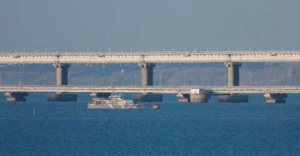 Ukraine says it hit Russia's bridge to Crimea with underwater explosives
