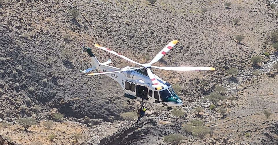 Watch: Five stranded hikers rescued in Hatta mountains