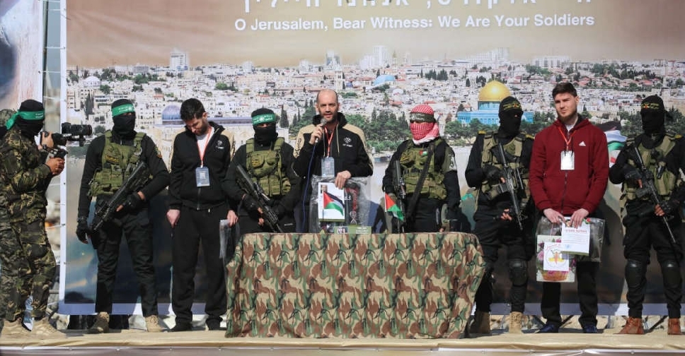 Three Israeli hostages freed, Israel begins releasing Palestinians