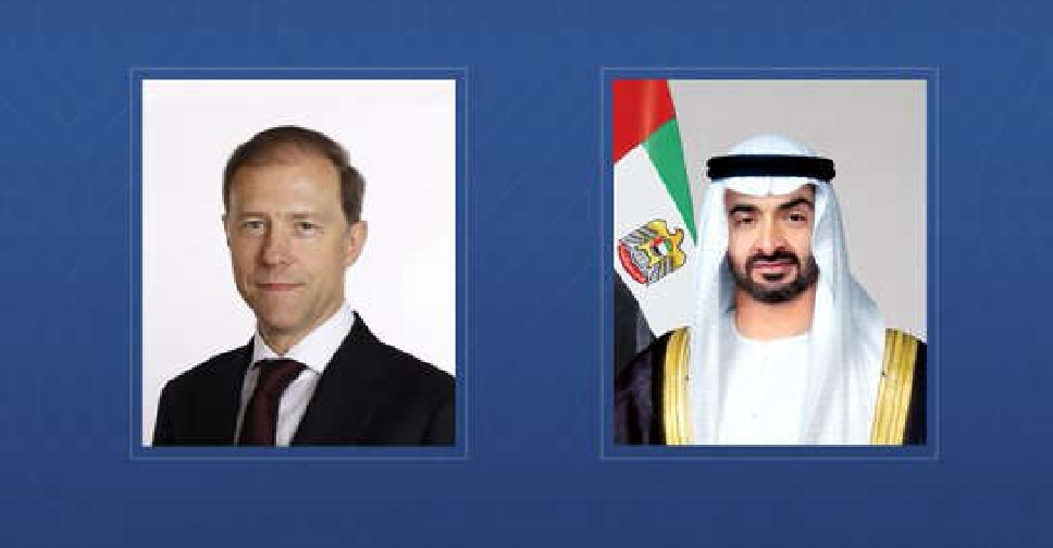 UAE President welcomes Russia's First Deputy PM