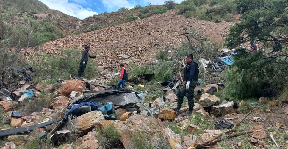 At least 30 killed after Bolivia bus plunges into ravine