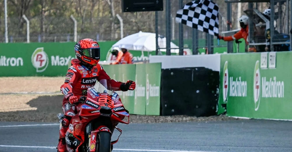 Marquez wins sprint at Thailand MotoGP on Ducati debut
