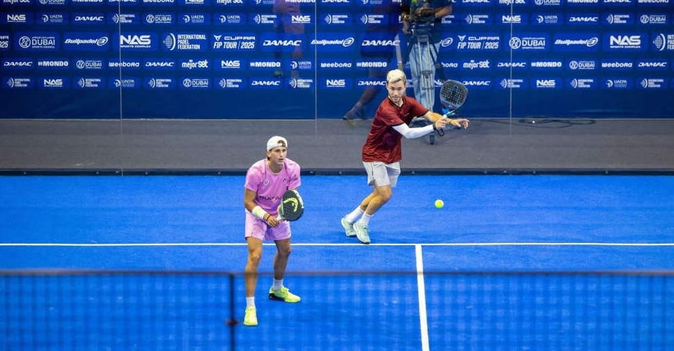 NAS Padel Championship to kick off Monday in Dubai