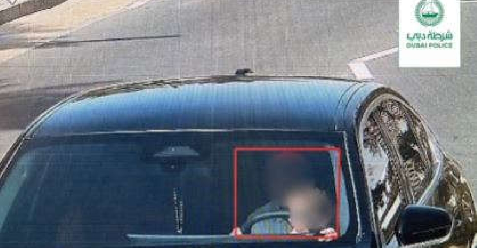 Smart radar in Dubai catches driver with a child on lap