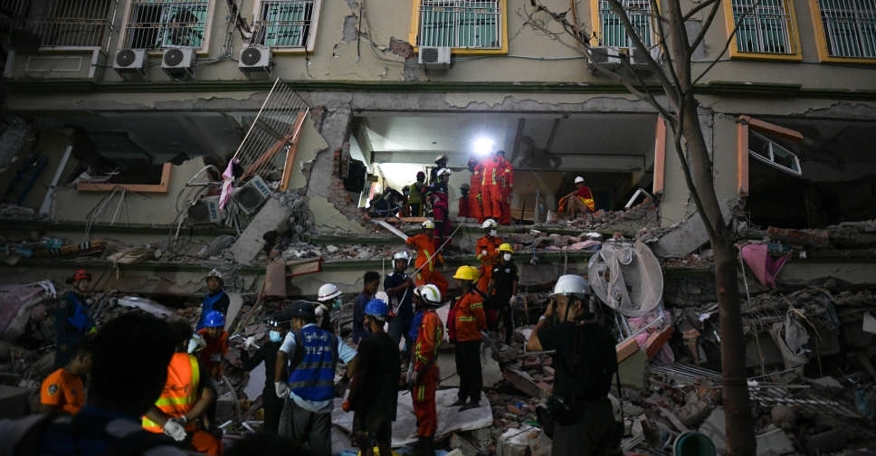 Woman pulled alive from Myanmar quake rubble; race to find more survivors