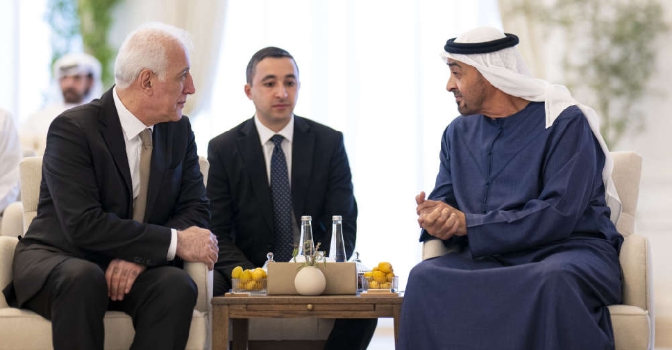 UAE, Armenian Presidents discuss bilateral ties