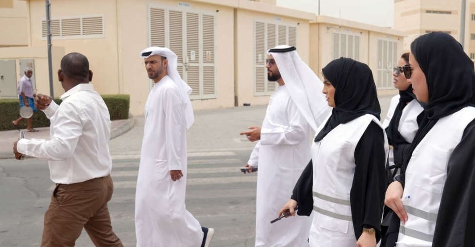 UAE team visits labour facility to check accommodation standards
