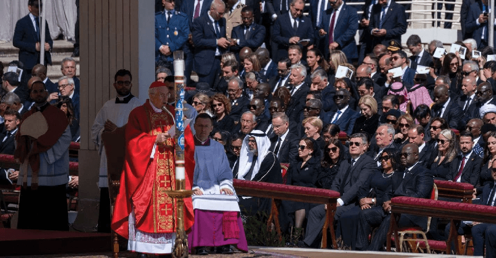 Abu Dhabi Crown Prince attends funeral of Pope Francis