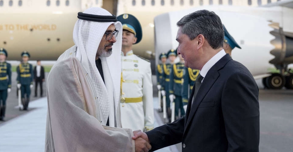 Abu Dhabi Crown Prince begins official visit to Kazakhstan