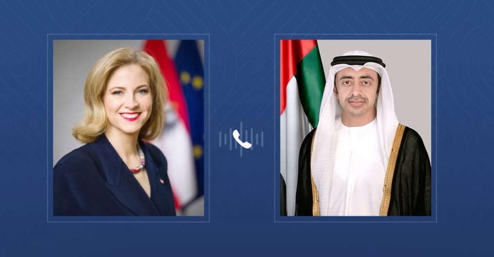 Sheikh Abdullah holds talks to boost UAE-Austria bilateral ties