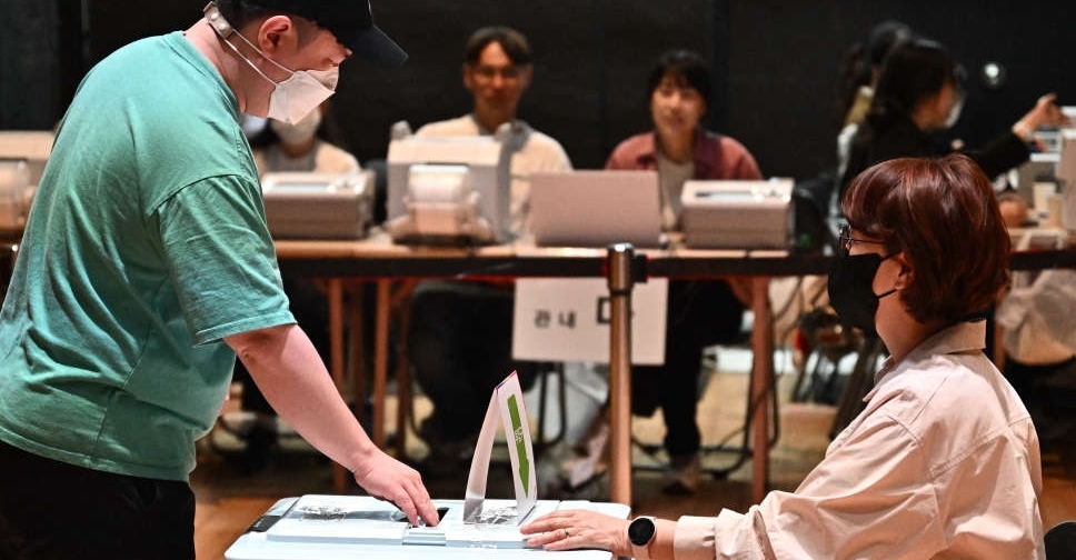 South Koreans turn out in record numbers for early voting in presidential election