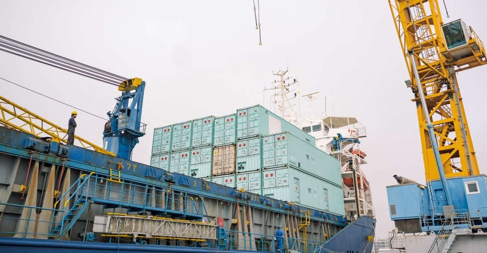 UAE ship carrying desalination plants arrives in Cyprus