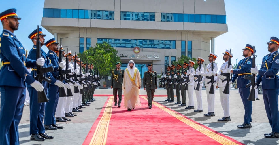 H.H. Sheikh Hamdan attends 34th Joint Command and Staff Course graduation ceremony