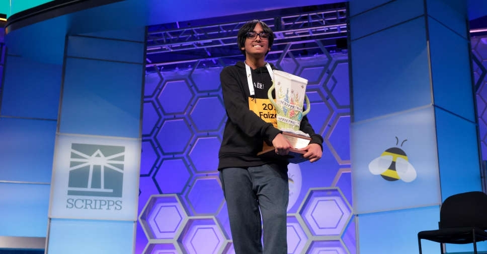Faizan Zaki, 13, crowned US National Spelling Bee champion