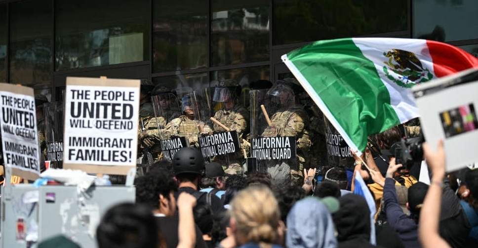 US deploys Marines to Los Angeles as police break up fourth day of protests