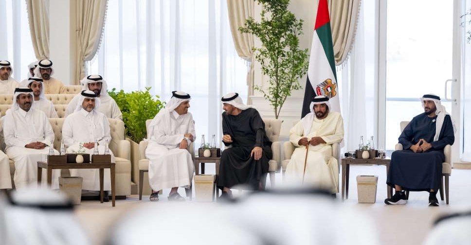 UAE President receives Qatari Prime Minister and Minister of Foreign Affairs