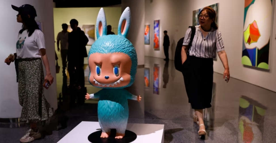 Labubu human-sized figure sells for over $150,000 at Beijing auction