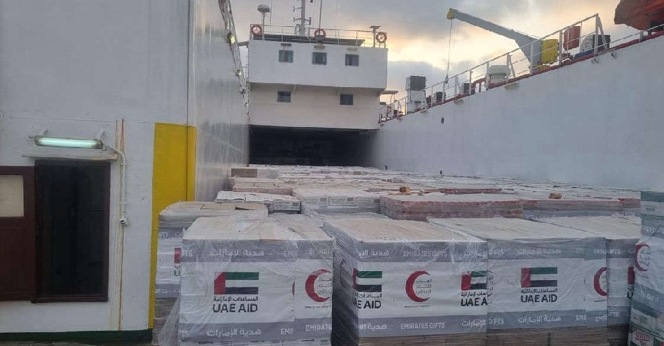 UAE steps up Gaza relief with major aid shipment