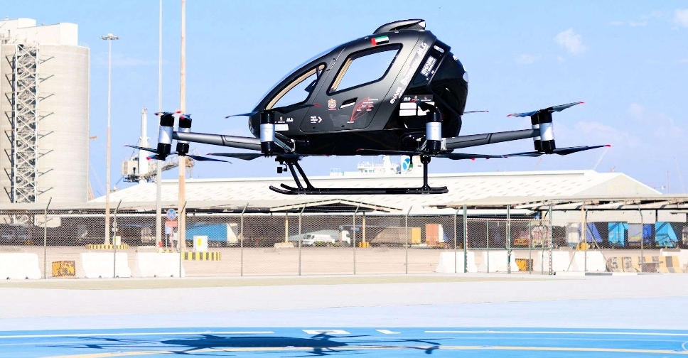 Watch: Abu Dhabi hosts test flight of pilotless air taxi
