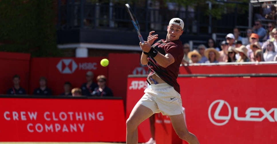 Draper revs up for Wimbledon with tough win over Popyrin at Queen's