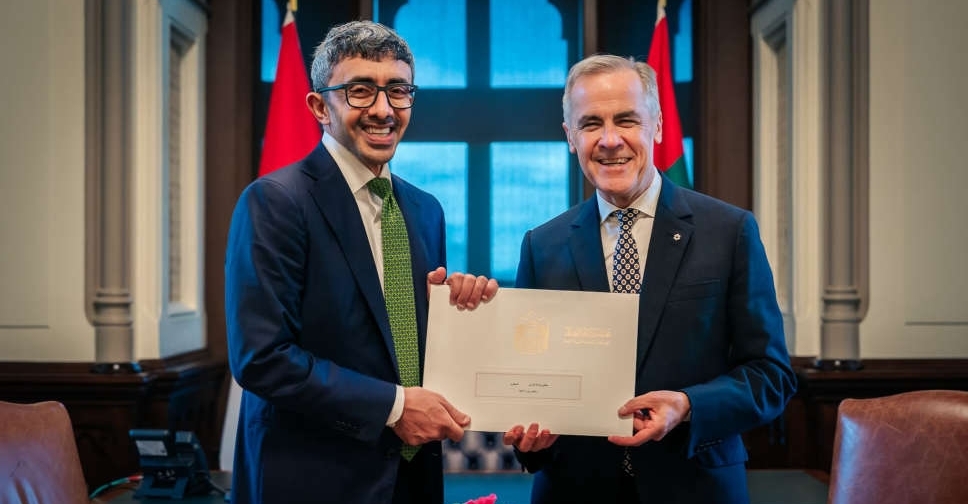 Sheikh Abdullah delivers UAE President's message to Canadian PM