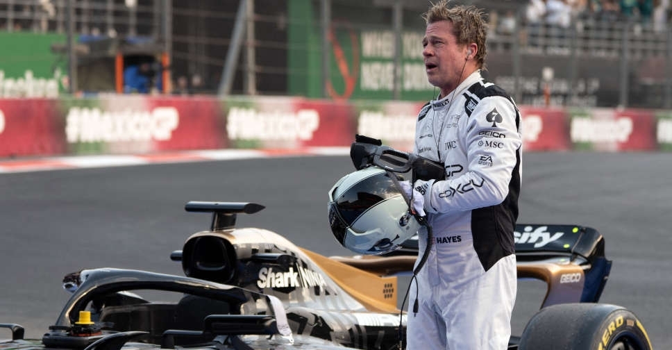 F1 movie star Pitt finally gets to drive a Formula One car