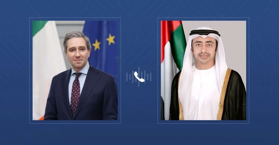 Sheikh Abdullah holds call with Irish counterpart