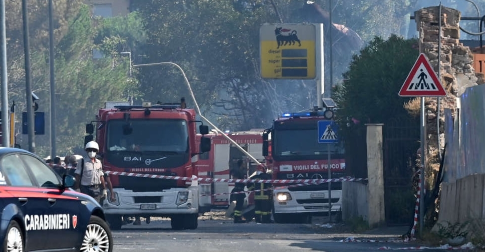 Huge explosion at Rome petrol station injures at least 27 people