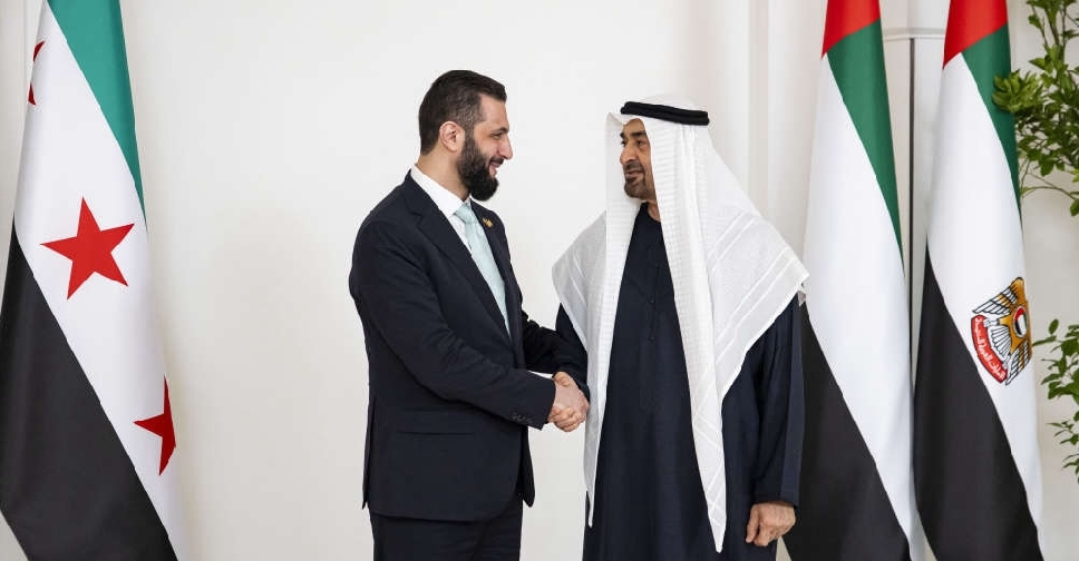 UAE President receives Syrian counterpart in Abu Dhabi
