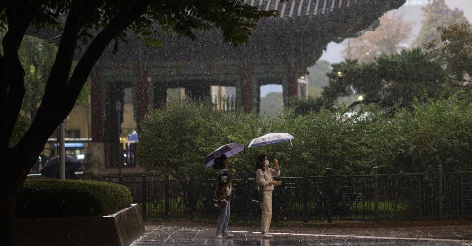 South Korea lashed by heavy rain, two dead and more than 1,000 evacuated