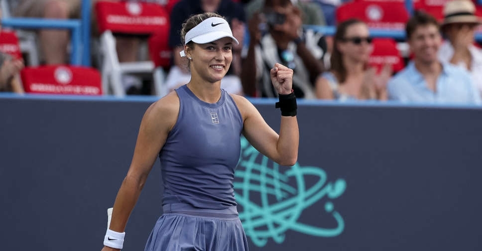Kalinskaya beats Raducanu to reach Washington Open final