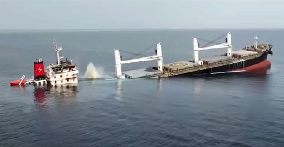Houthis hold 10 crew from Greek-operated ship they sank off Yemen