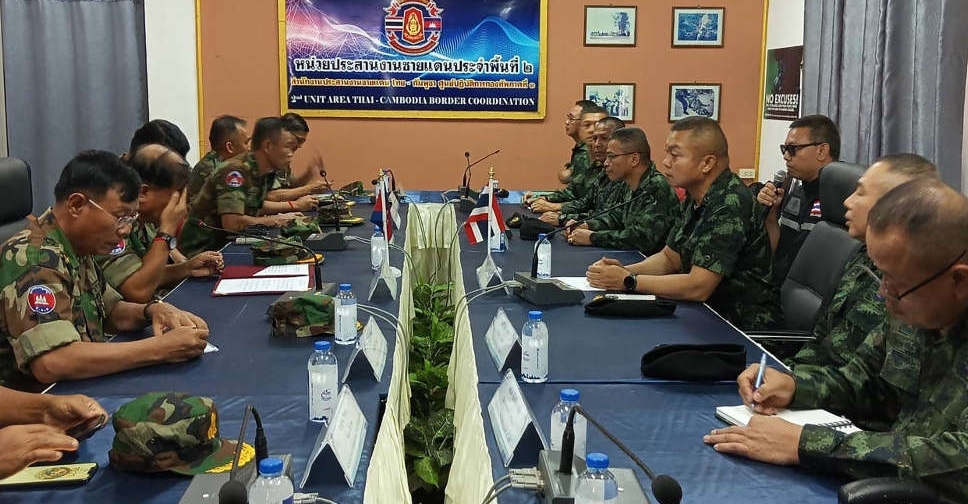 Thailand-Cambodia border calm as military commanders hold talks