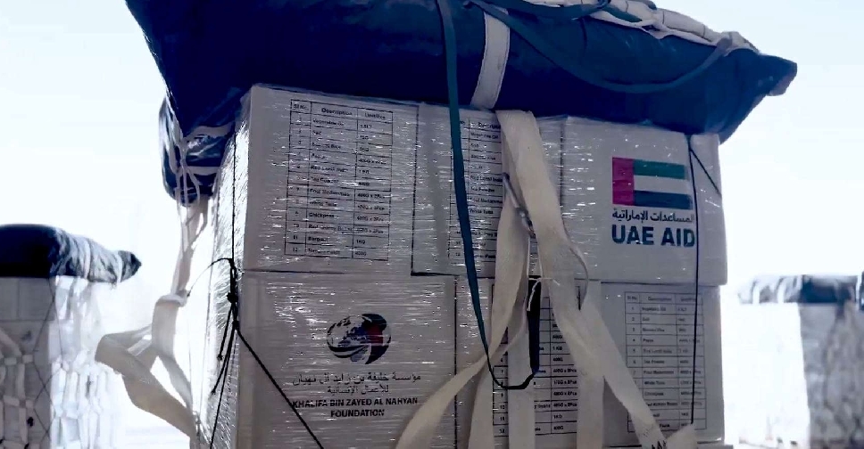 UAE expands Gaza relief efforts with land, air deliveries