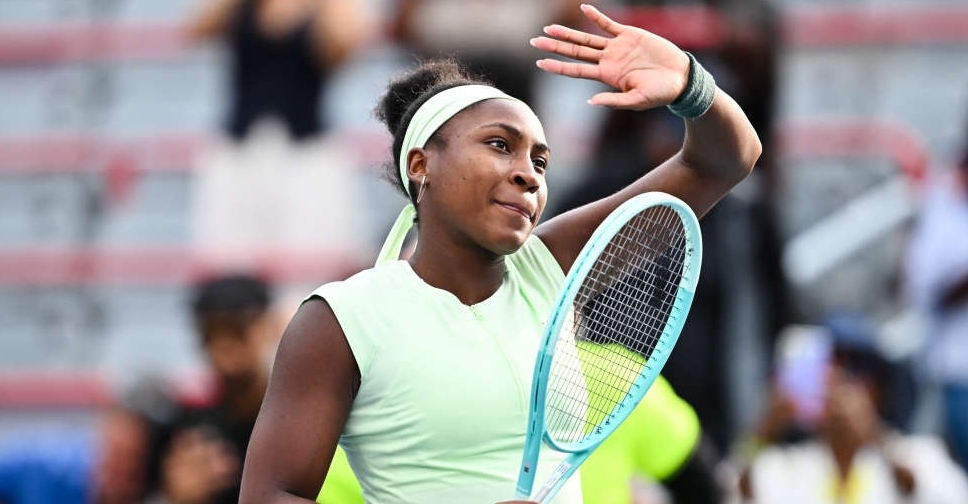 Gauff fights back to advance in Canada, Medvedev crashes out