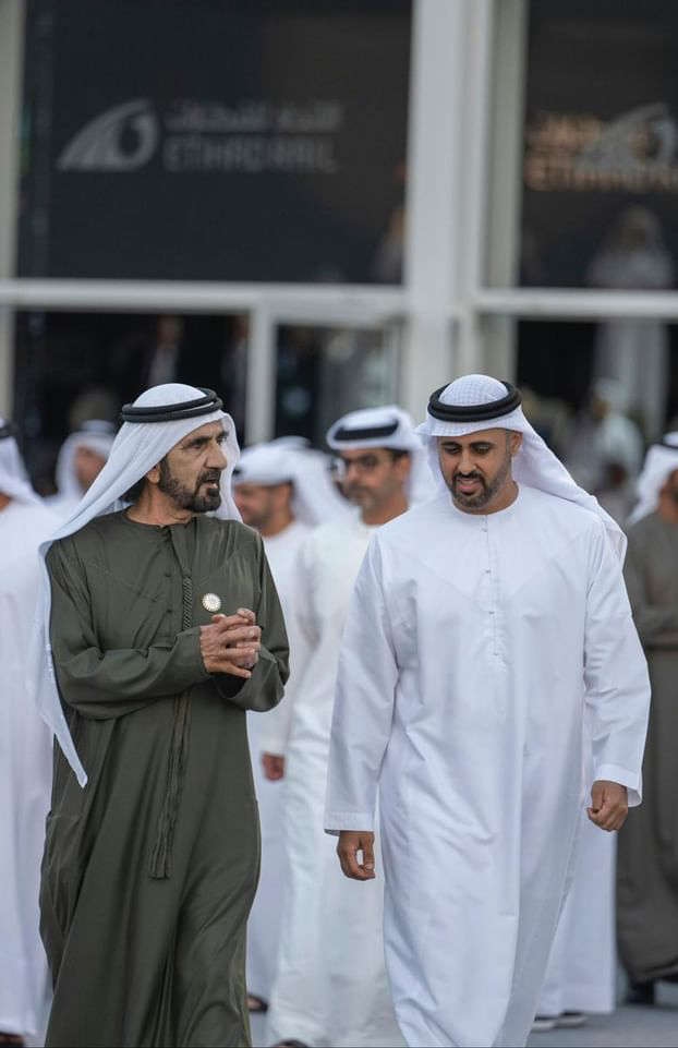 في رسالة وجهها لمحمد بن راشد.. ذياب بن محمد بن زايد : 'واصلتم الليل بالنهار لتحقق الإمارات المراكز الأولى عالمياً '
