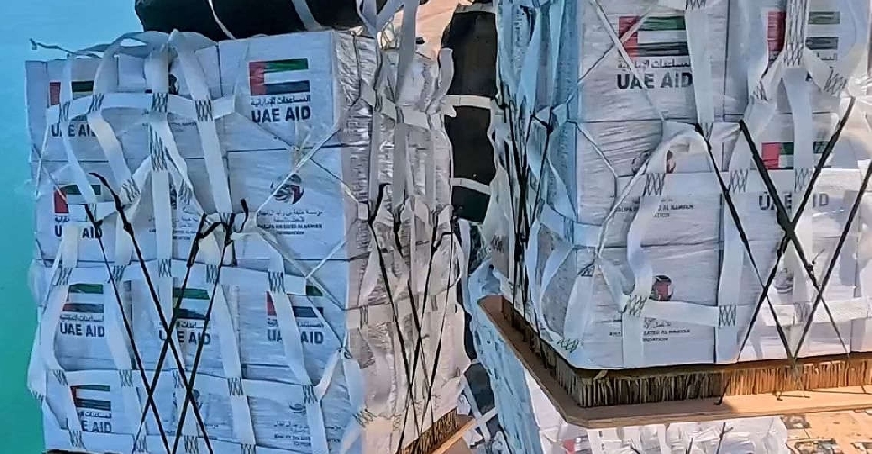 UAE continues Gaza relief efforts with new airdrop, food convoy