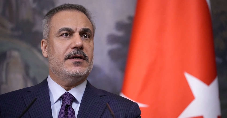 Turkish foreign minister in Damascus for talks with Syria's Sharaa