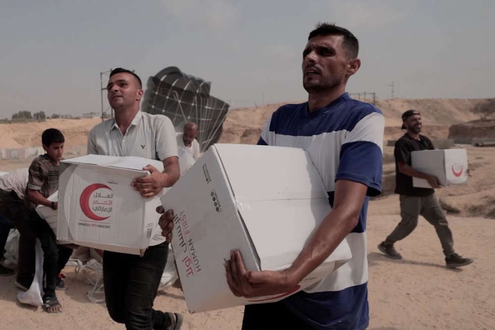 UAE continues aid to Gaza, over 3,940 tonnes airdropped