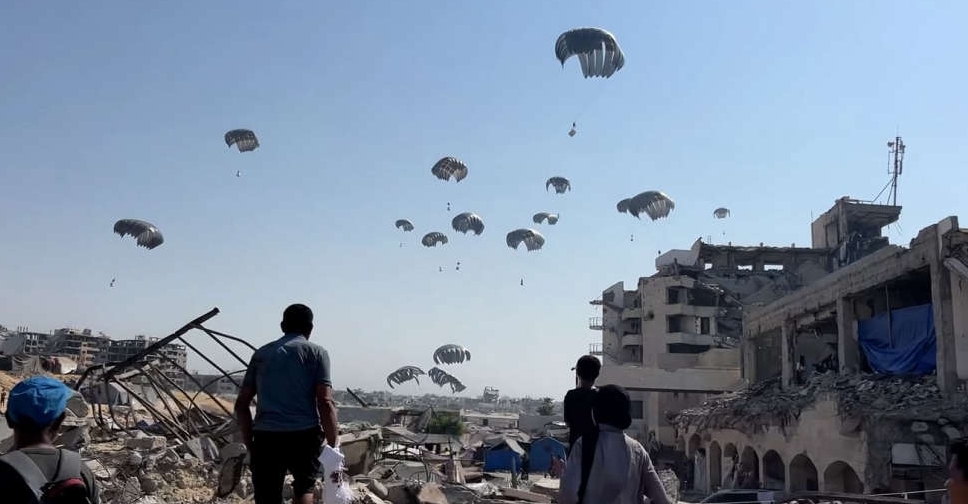 UAE resumes aid airdrops to Gaza