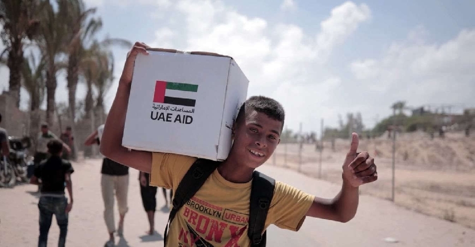 UAE delivers 77th airdrop of aid to Gaza