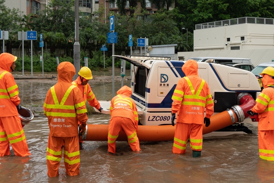 Hong Kong en état d'alerte