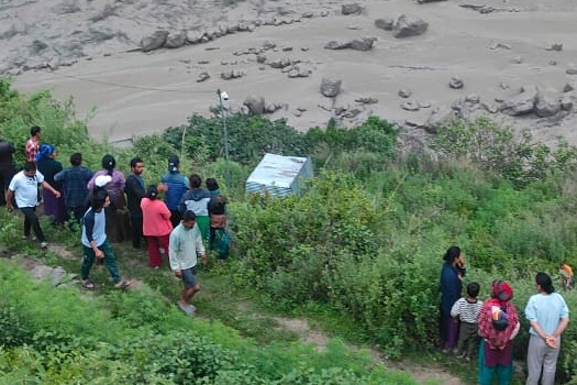 Huit morts dans des inondations à la frontière entre la Chine et le Népal