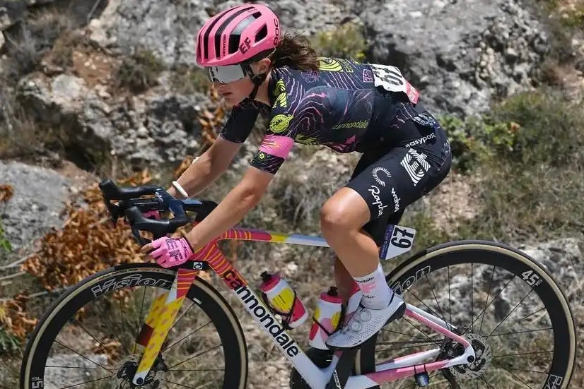 Magdeleine Vallières-Mill en route vers son quatrième Tour de France