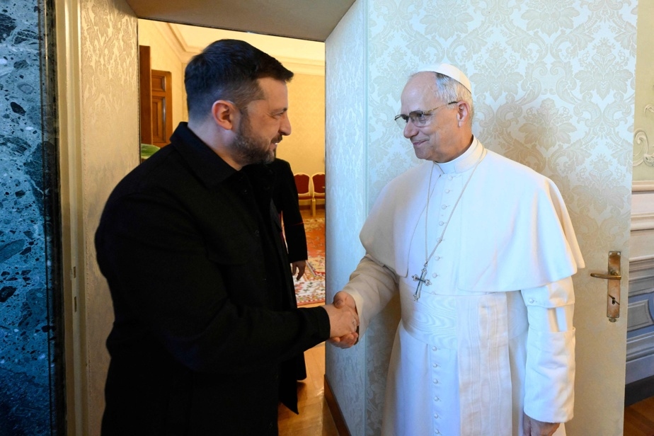 Zelensky reçu par le pape à la veille d'une conférence sur la reconstruction de l'Ukraine