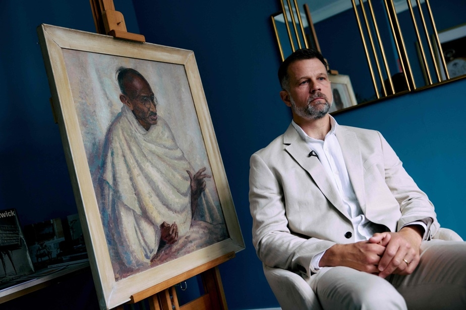 Un rare portrait de Gandhi vendu plus de 281 600 $