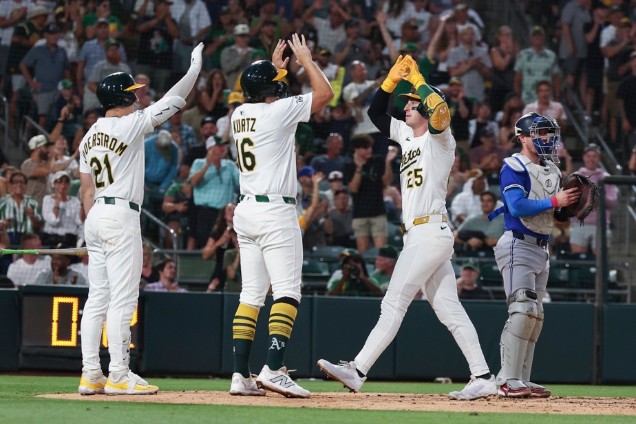 Les Blue Jays s'inclinent devant les Athletics
