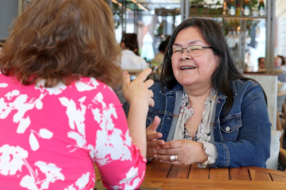 En terrasse avec… Yvette Mollen