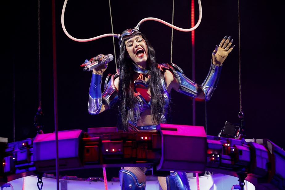 Dysfonctionnement d'un engin au concert de Katy Perry